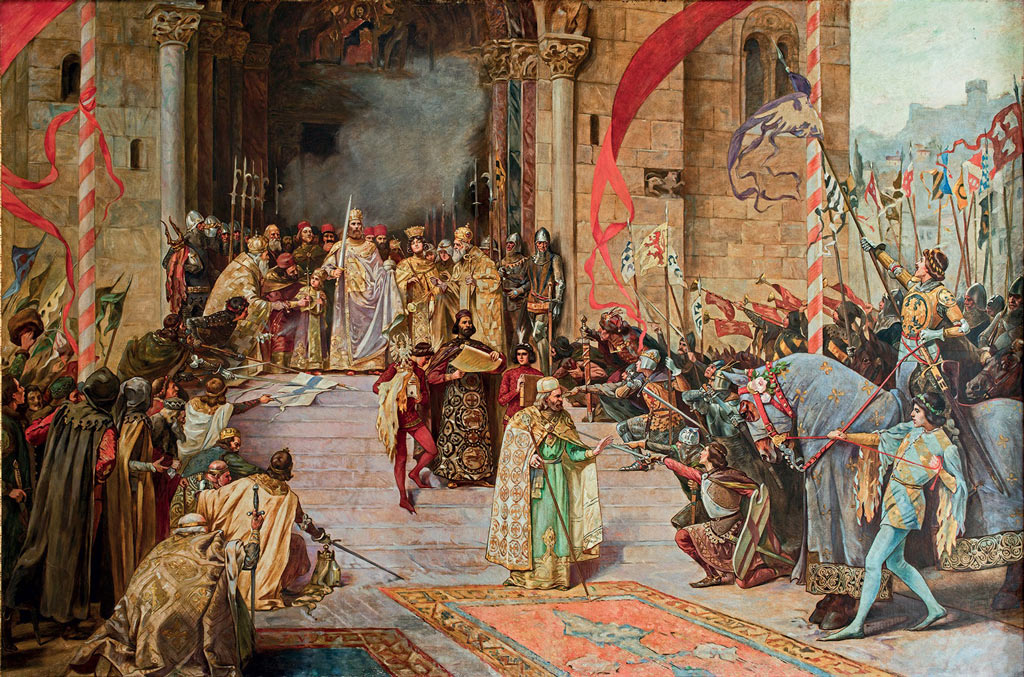 paja jovanovic slika krunisanje cara dusana 1331